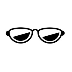 Glasses icon vector