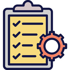 Checklist, clipboard Vector Icon

