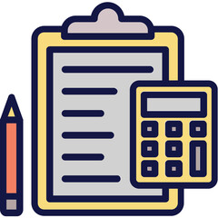 Account management, accounting Vector Icon

