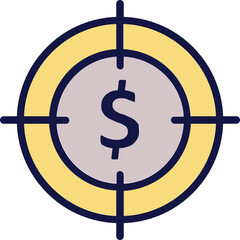 Campaign, dollar Vector Icon

