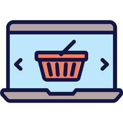 Buy, e commerce Vector Icon
