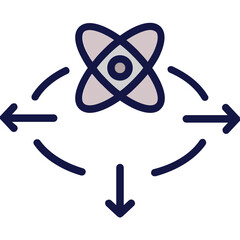 Classification, deployment of resources Vector Icon

