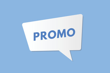 promo text Button. promo Sign Icon Label Sticker Web Buttons