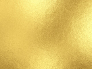 Gold foil background with light reflections | golden textured background - obrazy, fototapety, plakaty
