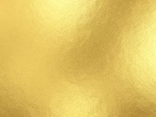 Fotobehang Goud Gold foil background with light reflections   golden textured background  © CreativeUS24