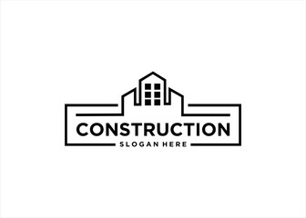 building logo design office home symbol 