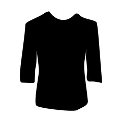 Naklejka premium black t shirt