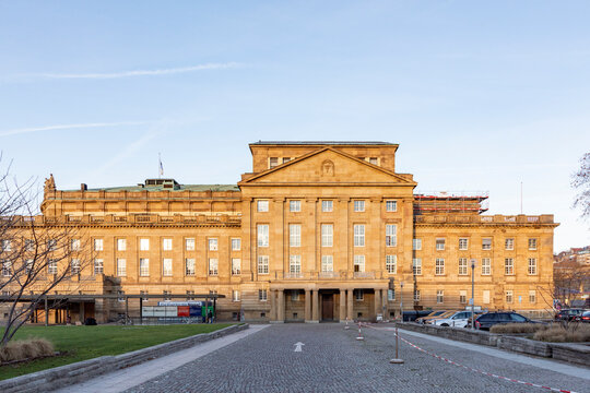 Staatsoper Stuttgart (Stuttgart State Opera), A German Opera Company Based In Stuttgart, The Capital Of Baden-Württemberg. Built By Max Littmann From 1909-1912