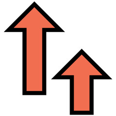 Fototapeta premium Arrow sign icon