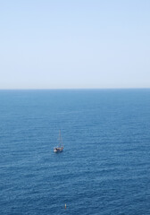 The Ligurian sea from Portofino, Italy