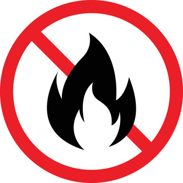 no fire icon PNG image