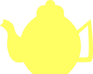 teacup design illustration isolated on transparent background 