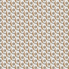 Star Pattern Background Vector Design