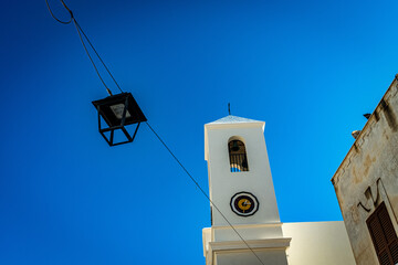 Il campanile della Chiesa Maria SS delle Grazie a Marettimo