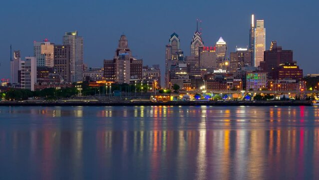 Philadelphia timelapse morning