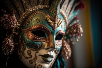  Venetian carnival  mask, carnival party. 
