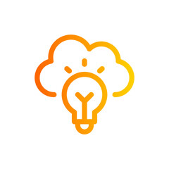 idea gradient icon