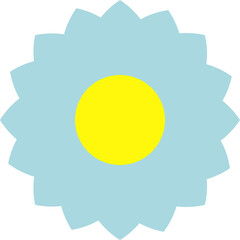 flowers design illustration isolated on transparent background 