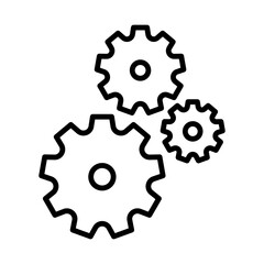 gear icon, cogwheel icon, setting icon