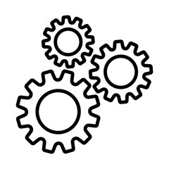 gear icon, cogwheel icon, setting icon