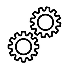 gear icon, cogwheel icon, setting icon