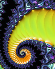 Fractal art is a popular style of art that uses fractals as its primary subject. 