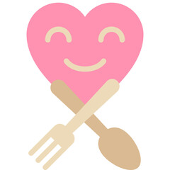 healthy food flat icon