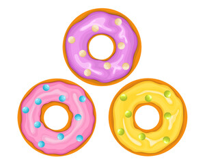 Fototapeta premium donuts