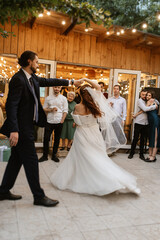 the first wedding dance of the bride and groom