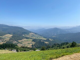 Fototapeta premium Welsh mountain view