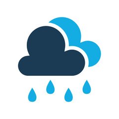 Rain icon vector design template