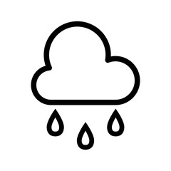 Rain icon vector design template