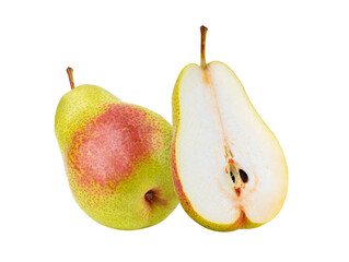 pears isolated on transparent png
