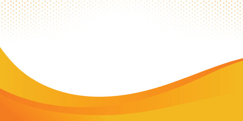abstract orange wave and curve background 