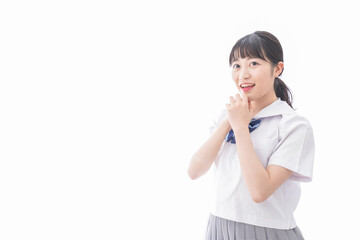 恋をする女子学生