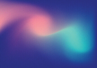 Gradient background with retro grainy film texture
