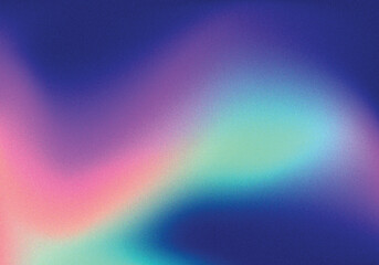 Gradient background with retro grainy film texture