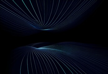 Naklejka premium Generative AI,low angle view of illuminated light against sky at night 