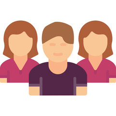 Fototapeta premium Team Icon