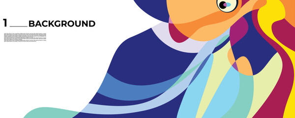 Colorful abstract background