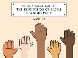 Poster for International Day for the Elimination of Racial Discrimination