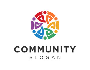 Logo about Community on a white background. created using the CorelDraw application.
