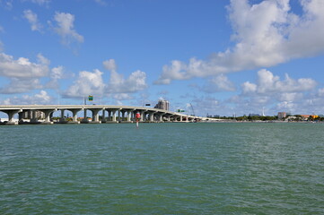 Obraz premium Bridge in Miami, Florida