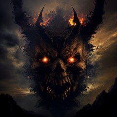 Pure Evil Created with Generative AI