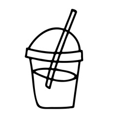 Take away coffee cup coffee icon