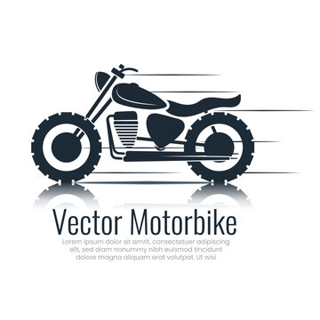 Premium Vector, Motorcycle
