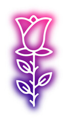 Collection of Flower neon