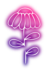 Collection of Flower neon