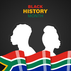 vector illustration for black history month