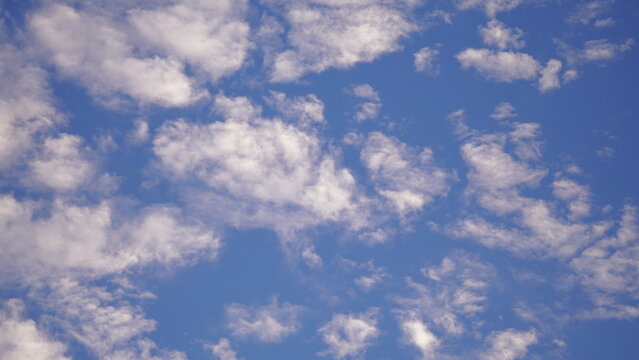 Beautiful blue sky with clouds image clean the sky image
